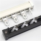 Sine de perdea încastrate din aluminiu