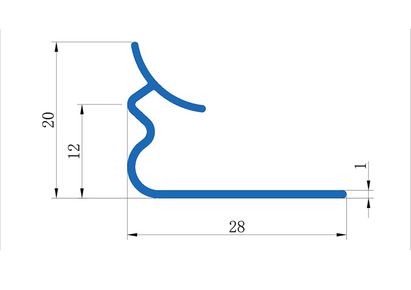 drawings of Inside Tile Corner Trim series -3 drawings of Inside Tile Corner Trim series -3